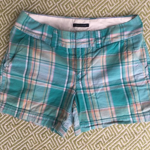Tommy Hilfiger Plaid Shorts - Picture 1 of 4